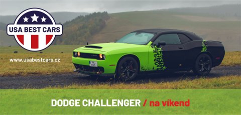 DÁRKOVÝ POUKAZ DODGE CHALLENGER NA VÍKEND