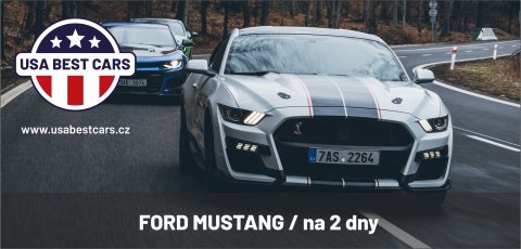 DÁRKOVÝ POUKAZ FORD MUSTANG NA 2 DNY