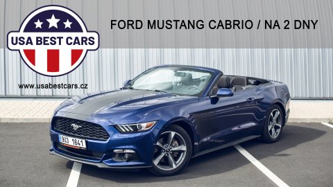 DÁRKOVÝ POUKAZ FORD MUSTANG CABRIO NA 2 DNY