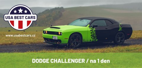 DÁRKOVÝ POUKAZ DODGE CHALLENGER NA 1 DEN